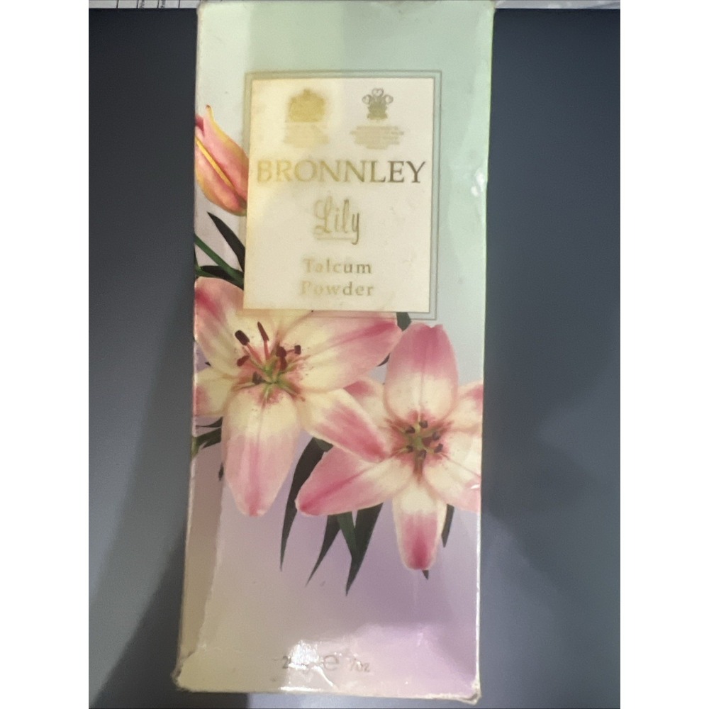 Bronnley - 200g 7 Oz Talcum Powder Lily Almond New